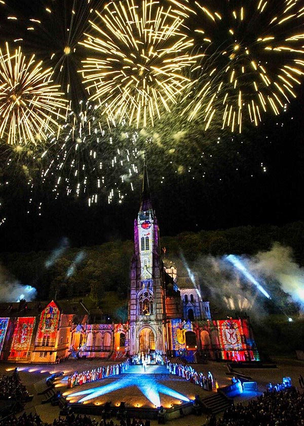Son et lumière immersif avec figurants à Metz en 2025